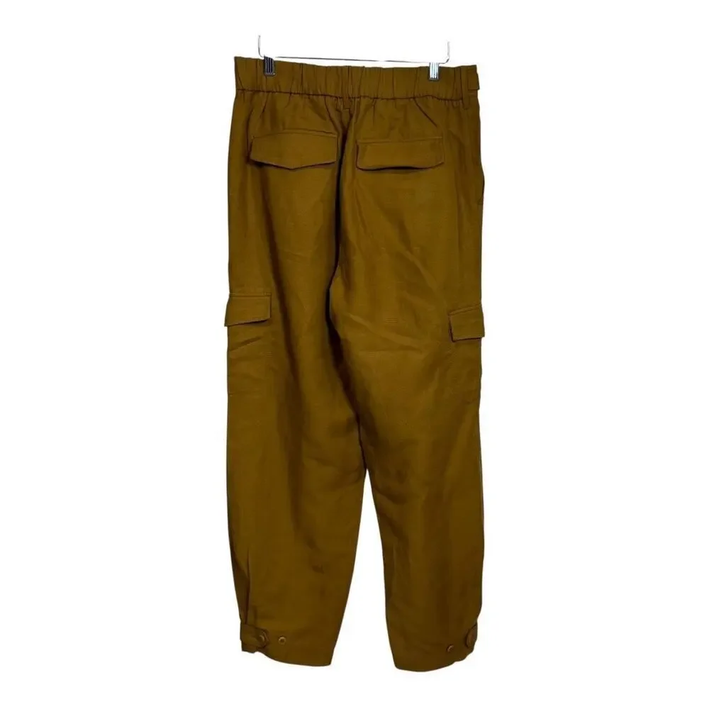 Banana Republic TENCEL LINEN CARGO PANT size‎ 10L
